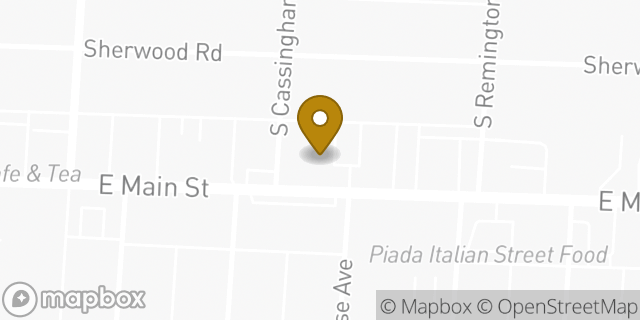 Map showing the location of CVS Pharmacy in Columbus, OH 43209