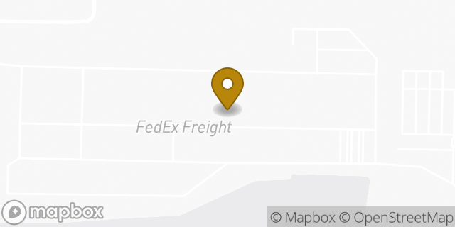 Map showing the location of FedEx Freight in Lewisville, TX 75057