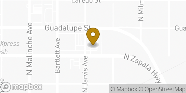 Map showing the location of McDonald's in Laredo, TX 78043