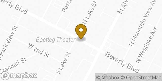 Map showing the location of Kaiser Permanente in Los Angeles, CA 90057