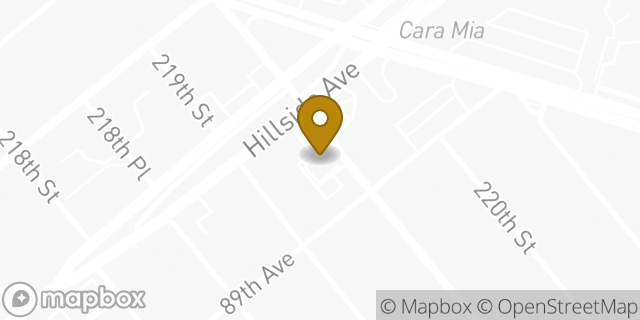 Map showing the location of McDonald's in Queens Village, NY 11427