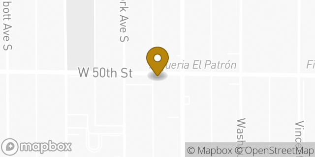 Map showing the location of The UPS Store in Minneapolis, MN 55410