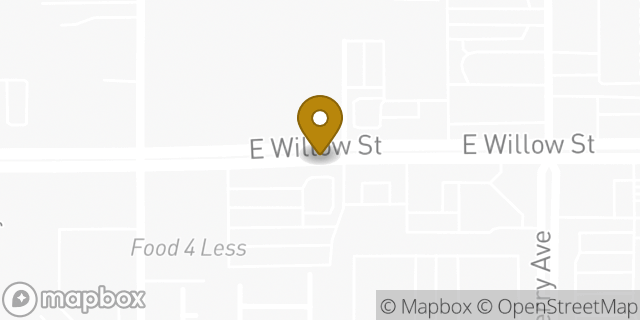 Map showing the location of Starbucks in Signal Hill, CA 90755