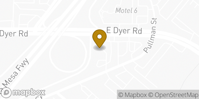 Map showing the location of Amazon Locker - Tombak in Santa Ana, CA 92705