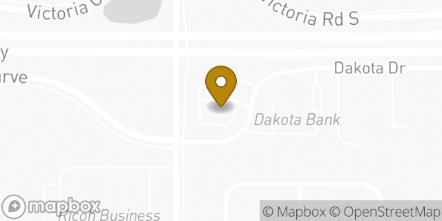 Map showing the location of Amazon Locker - Nestling in Saint Paul, MN 55120