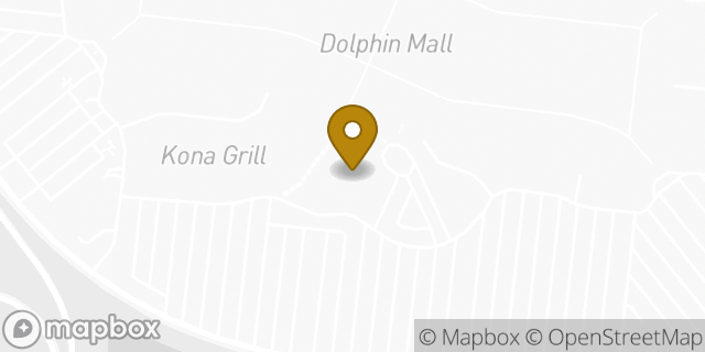 Map showing the location of Buffalo Wild Wings in Miami, FL 33172
