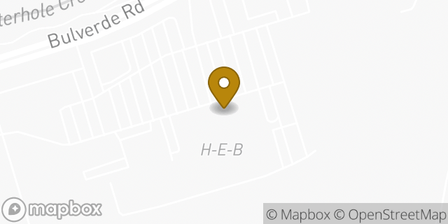 Map showing the location of H-E-B in San Antonio, TX 78247