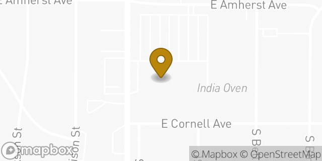 Map showing the location of ATM Walgreens in Denver, CO 80222