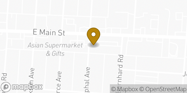 Map showing the location of Subway in Whitehall, OH 43213
