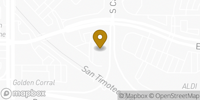 Map showing the location of Planet Fitness in San Bernardino, CA 92408