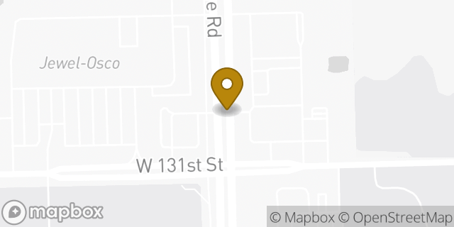 Map showing the location of ATM Walgreens in Palos Park, IL
