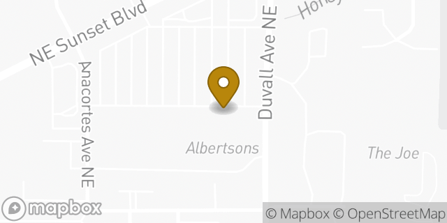 Map showing the location of Amazon Locker - Holla in Renton, WA 98059