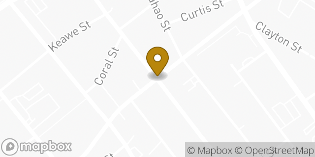 Map showing the location of FedEx Ship Center in Honolulu, HI 96817