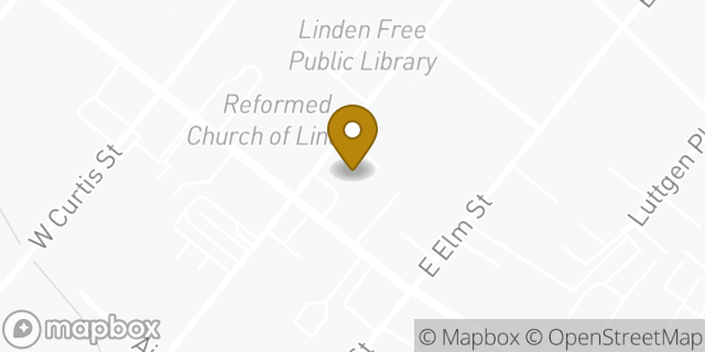 Map showing the location of Amazon Locker - Calcuim in Linden, NJ 07036