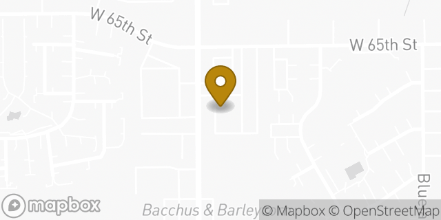 Map showing the location of American Legion in Shawnee, KS 66203