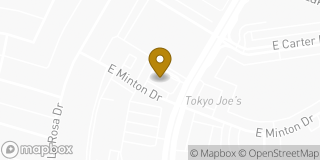 Map showing the location of Chase Bank in Tempe, AZ 85282