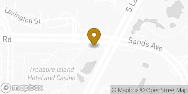 Map showing the location of CVS in Las Vegas, NV 89109