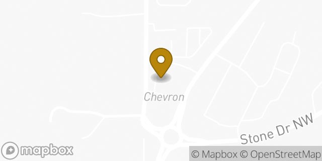 Map showing the location of Amazon Locker - Ellipsoid in Gig Harbor, WA 98335