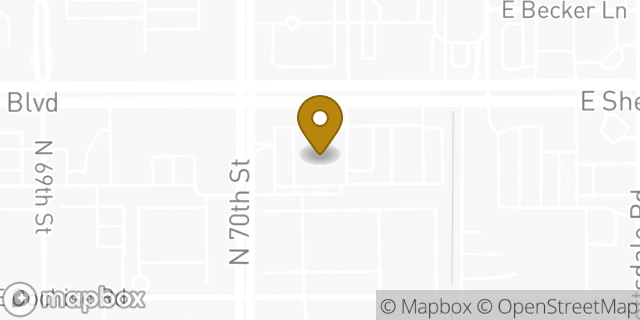 Map showing the location of ATM Walgreens in Scottsdale, AZ