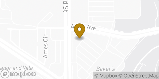 Map showing the location of Subway in Omaha, NE 68134