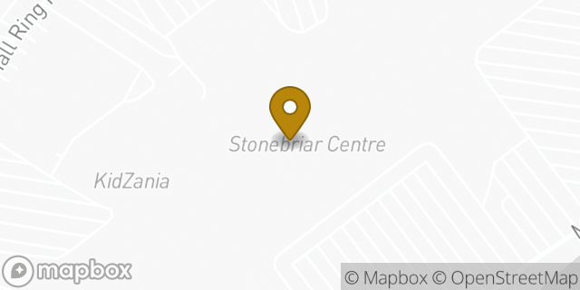 Map showing the location of Sunglass Hut in Frisco, TX 75034