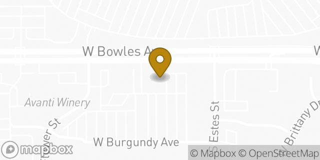 Map showing the location of HOTWORX in Littleton, CO 80123