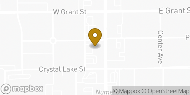 Map showing the location of Fifth Third Bank in Orlando, FL 32806