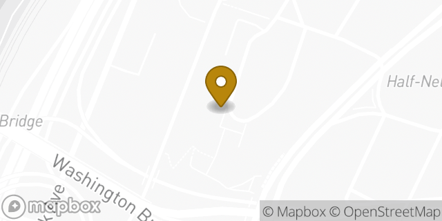Map showing the location of Amazon Locker - Rubix in Bronx, NY 10453
