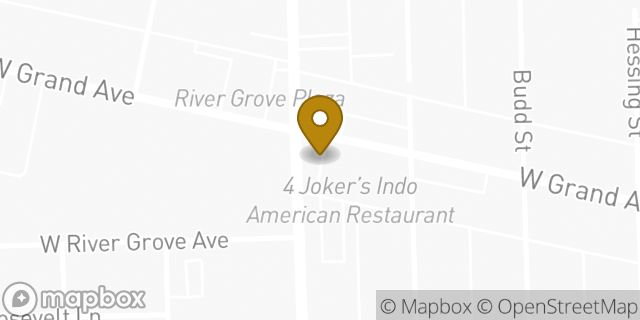 Map showing the location of Starbucks in River Grove, IL 60171