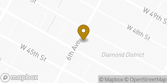 Map showing the location of McDonald's in New York, NY 10036