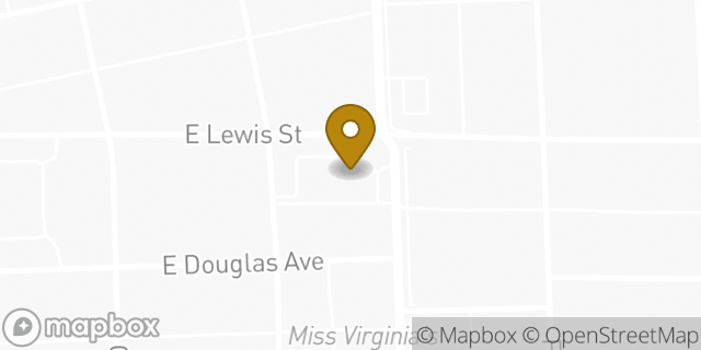 Map showing the location of Amazon Locker - Basilico in Fort Wayne, IN 46802