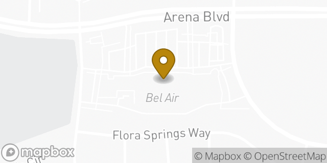 Map showing the location of Coinme in Sacramento, CA 95834