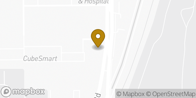 Map showing the location of Penske Truck Rental in Gilbert, AZ 85295