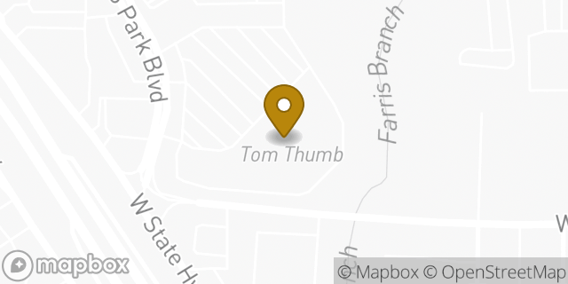 Map showing the location of Coinme in Grapevine, TX 76051