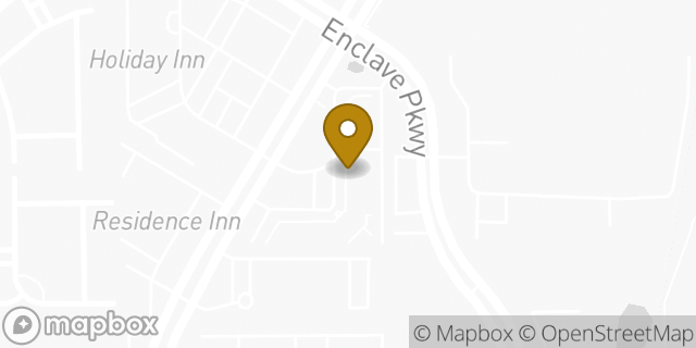 Map showing the location of The UPS Store in Houston, TX 77077