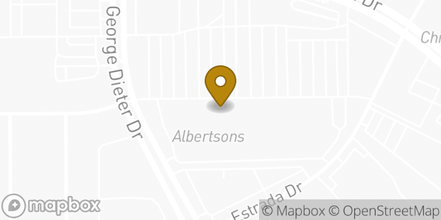 Map showing the location of Starbucks in El Paso, TX 79936