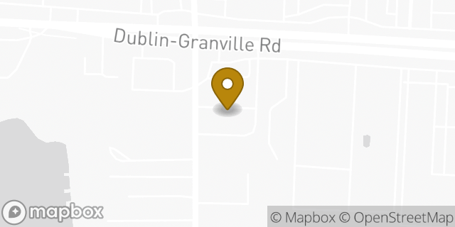 Map showing the location of McDonald's in Columbus, OH 43229
