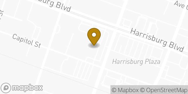 Map showing the location of Walgreens in Houston, TX 77011