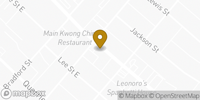 Map showing the location of Subway in Charleston, WV 25301
