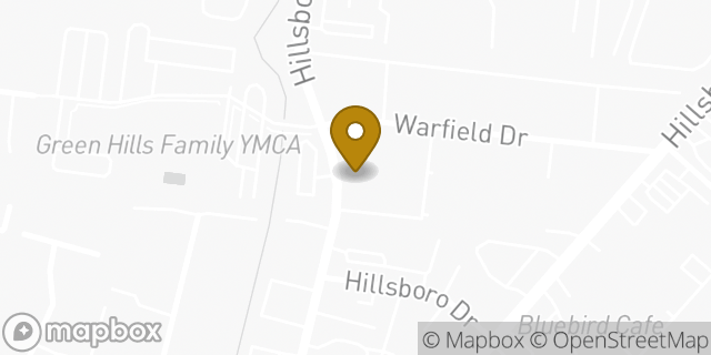 Map showing the location of The Main in Nashville, TN 37215