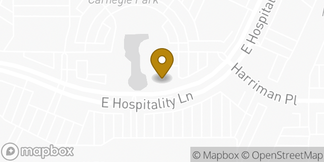 Map showing the location of Buffalo Wild Wings in San Bernardino, CA 92408