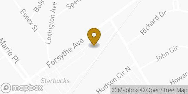 Map showing the location of Subway in Monroe, LA 71201