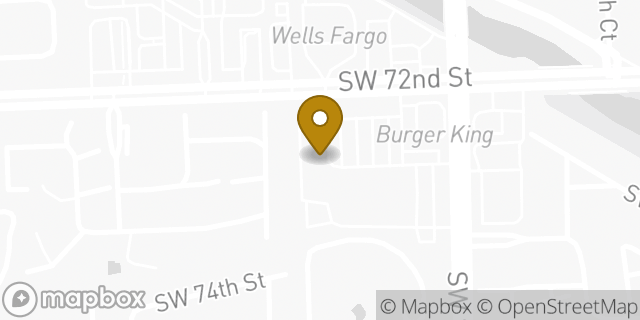 Map showing the location of Papa Johns Pizza in Miami, FL 33173