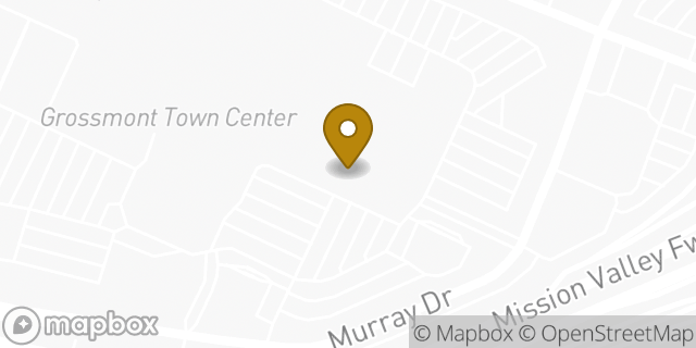 Map showing the location of McDonald's in La Mesa, CA 91942