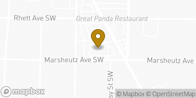 Map showing the location of CVS Pharmacy in Huntsville, AL 35801