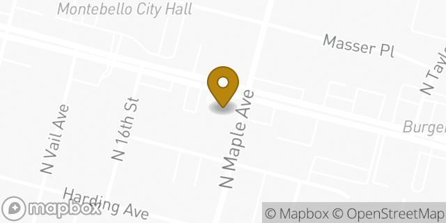 Map showing the location of Subway in Montebello, CA 90640