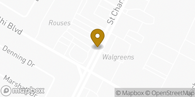 Map showing the location of ATM Walgreens in Houma, LA