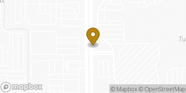 Map showing the location of The Container Store in Tucson, AZ 85705