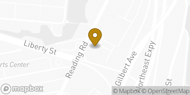 Map showing the location of Amazon Locker - Mirabelle in Cincinnati, OH 45202