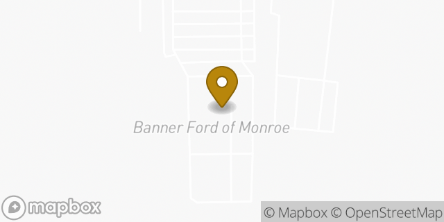 Map showing the location of Banner Ford of Monroe in Monroe, LA 71202